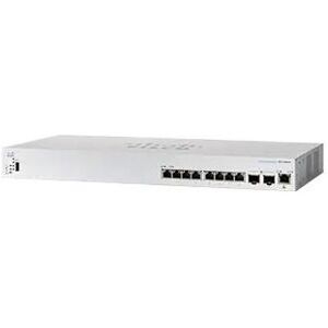 Cisco Systems CBS350 Gestito L3 10G Ethernet (100/1000/10000) 1U Nero, Grigio (CBS350-8XT-EU)