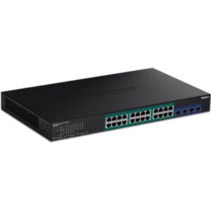 Trendnet TPE-30284 switch di rete Gestito L2/L4 Gigabit Ethernet (10/100/1000) Supporto Power over Ethernet (PoE) 1U (TPE-30284)