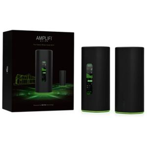 Ubiquiti AmpliFi Alien WiFi Kit router wireless Gigabit Ethernet Dual-band (2.4 GHz/5 GHz) Nero, Verde (AFI-ALN-EU)