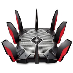 TP-Link Archer AX11000 router wireless Gigabit Ethernet Banda tripla (2.4 GHz/5 GHz/5 GHz) Nero (ARCHER AX11000 V1)