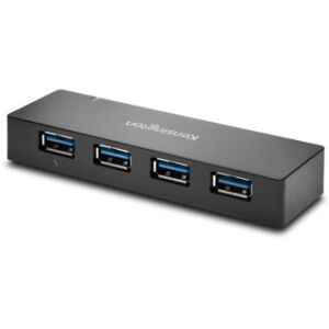 Kensington UH4000C USB 3.2 Gen 1 (3.1 Gen 1) Micro-B 5000 Mbit/s Nero (K39122EU)