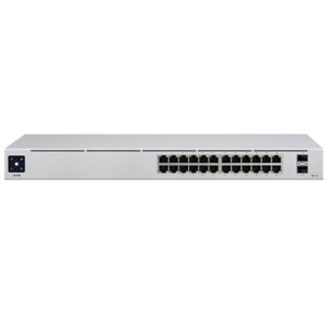 Ubiquiti Networks UniFi USW-24 switch di rete Gestito L2 Gigabit Ethernet (10/100/1000) Argento (USW-24)