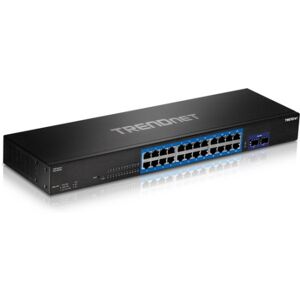 Trendnet TEG-30262 v1.0R Gigabit Ethernet (10/100/1000) 1U Nero (TEG-30262)