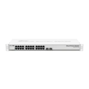 Mikrotik CSS326-24G-2S+RM switch di rete Gestito Gigabit Ethernet (10/100/1000) Supporto Power over Ethernet  (CSS326-24G-2S+RM)