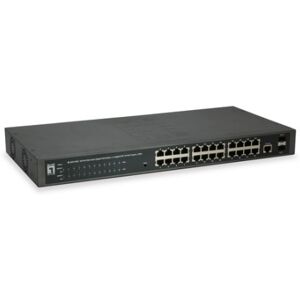 LevelOne GEP-2652 Gestito L2 Gigabit Ethernet (10/100/1000) Supporto Power over Ethernet (PoE) Grigio (GEP-2652)