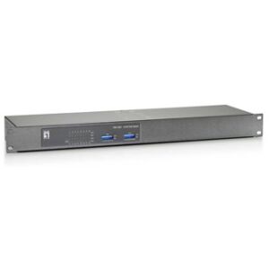 LevelOne FEP-1601W120 switch di rete Fast Ethernet (10/100) Supporto Power over Ethernet (PoE) Grigio (FEP-1601W120)