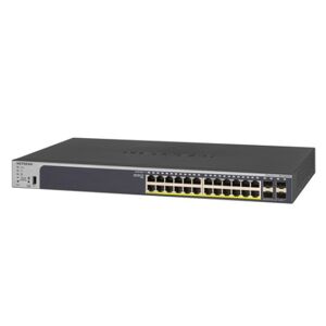 Netgear GS728TPP Gestito L2/L3/L4 Gigabit Ethernet (10/100/1000) Supporto Power over Ethernet (PoE) 1U Nero (GS728TPP-200EUS)