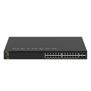 Netgear Switch di rete  GSM4328-100AJS Gestito L3 Gigabit Ethernet (10/100/1000) Supporto Power over (PoE) 1U Nero [GSM4328-100NES]