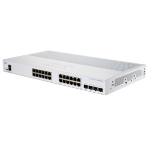 Cisco Systems Switch di rete  CBS350 Gestito L3 Gigabit Ethernet (10/100/1000) 1U Grigio [CBS350-24T-4G-UK]
