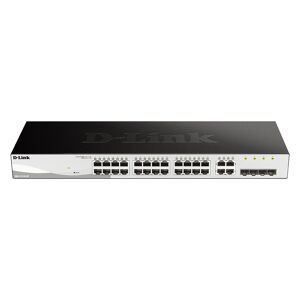 D-Link Switch di rete  DGS-1210-28 Gestito L2/L2+ 1U Nero [DGS-1210-28/E]
