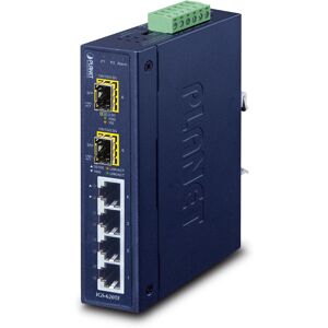 PLANET IGS-620TF switch di rete Non gestito Gigabit Ethernet (10/100/1000) Blu [IGS-620TF]