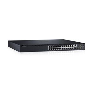 Dell Switch di rete  N1524P Gestito L3 Gigabit Ethernet (10/100/1000) Supporto Power over (PoE) 1U Nero [210-AEVY]