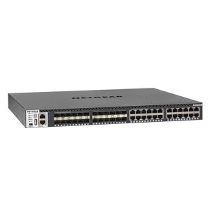 Netgear Switch di rete  M4300-24X24F Gestito L2/L3/L4 10G Ethernet (100/1000/10000) 1U Nero [XSM4348S-100NES]