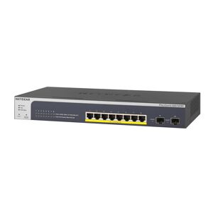 Netgear Switch Di Rete Gs510tpp Gestito L2/l3/l4 Gigabit Ethernet (10/100/1000) Supporto Power Over (poe) Nero [gs510tpp-100eus]