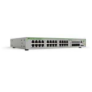 Allied Switch di rete  GS970M Gestito L3 Gigabit Ethernet (10/100/1000) Supporto Power over (PoE) 1U Grigio [AT-GS970M/28-50]