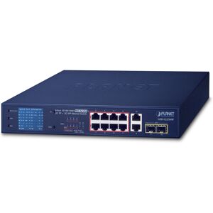 PLANET GSD-1222VHP switch di rete Non gestito Gigabit Ethernet (10/100/1000) Supporto Power over (PoE) 1U Blu [GSD-1222VHP]