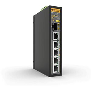 Allied Switch di rete  IS130-6GP Non gestito L2 Gigabit Ethernet (10/100/1000) Supporto Power over (PoE) Nero [AT-IS130-6GP-80]