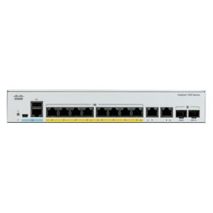 Cisco Systems Catalyst C1000-8P-2G-L switch di rete Gestito L2 Gigabit Ethernet (10/100/1000) Supporto Power over (PoE) Grigio [C1000-8P-2G-L]