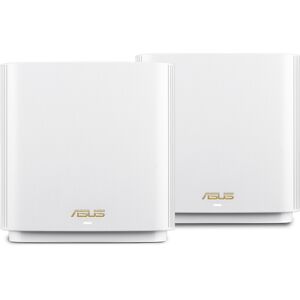 Asus ZenWiFi AX (XT8) router wireless Gigabit Ethernet Banda tripla (2.4 GHz/5 GHz) Bianco [ZenWiFi-AX-XT8 2PK White]