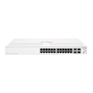 Aruba Switch di rete  Instant On 1930 24G Class4 PoE 4SFP/SFP+ 195W Gestito L2+ Gigabit Ethernet (10/100/1000) Supporto Power over (PoE) 1U Bianco [JL683B#ABB]