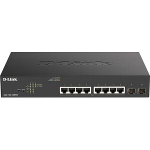 D-Link Switch di rete  DGS-1100-10MPV2 Gestito L2 Gigabit Ethernet (10/100/1000) Supporto Power over (PoE) 1U Nero [DGS-1100-10MPV2/E]