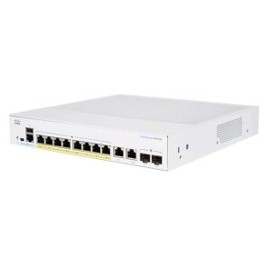 Cisco Systems CBS250-8PP-E-2G-EU switch di rete Gestito L2/L3 Gigabit Ethernet (10/100/1000) Argento [CBS250-8PP-E-2G-EU]
