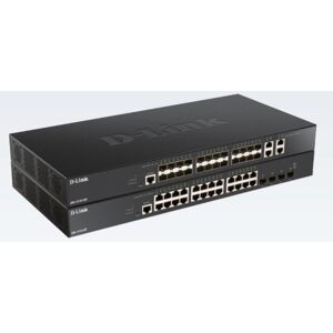 D-Link DXS-1210-28T switch di rete Gestito 10G Ethernet (100/1000/10000) 1U Nero [DXS-1210-28T]