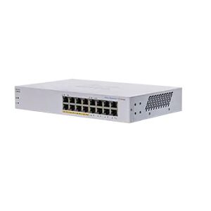 Cisco Systems Switch di rete  CBS110 Non gestito L2 Gigabit Ethernet (10/100/1000) Supporto Power over (PoE) 1U Grigio [CBS110-16PP-EU]