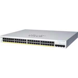 Cisco Systems Switch di rete  CBS220-24P-4X Gestito L2 Gigabit Ethernet (10/100/1000) Supporto Power over (PoE) Bianco [CBS220-24P-4X-EU]