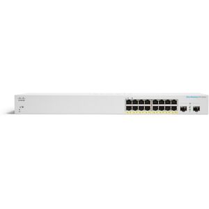 Cisco Systems Switch di rete  CBS220-16T-2G Gestito L2 Gigabit Ethernet (10/100/1000) Bianco [CBS220-16T-2G-EU]