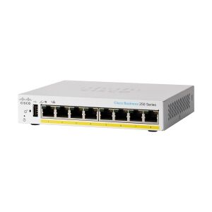 Cisco Systems Switch di rete  CBS250 Gestito L3 Gigabit Ethernet (10/100/1000) Supporto Power over (PoE) Grigio [CBS250-8PP-D-EU]