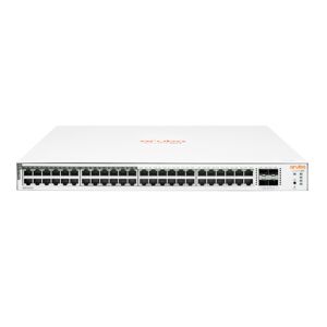 Aruba Switch di rete  Instant On 1830 48G 24p Class4 PoE 4SFP 370W Gestito L2 Gigabit Ethernet (10/100/1000) Supporto Power over (PoE) 1U [JL815A]