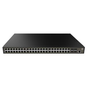 LevelOne GEL-5271 switch di rete Gestito L2+ Gigabit Ethernet (10/100/1000) 1U Nero [GEL-5271]