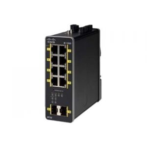 Cisco Systems Ie-1000-8p2s-lm Switch Di Rete Gestito Gigabit Ethernet (10/100/1000) Nero Supporto Power Over (poe) [ie-1000-8p2s-lm]