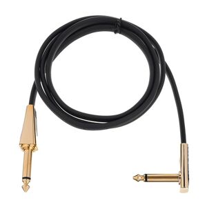 Rockboard Flat Looper/Switch Cable 100 Black with gold