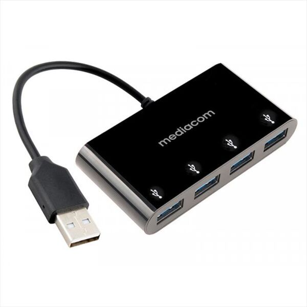 mediacom hub usb 3.0 – 4 porte