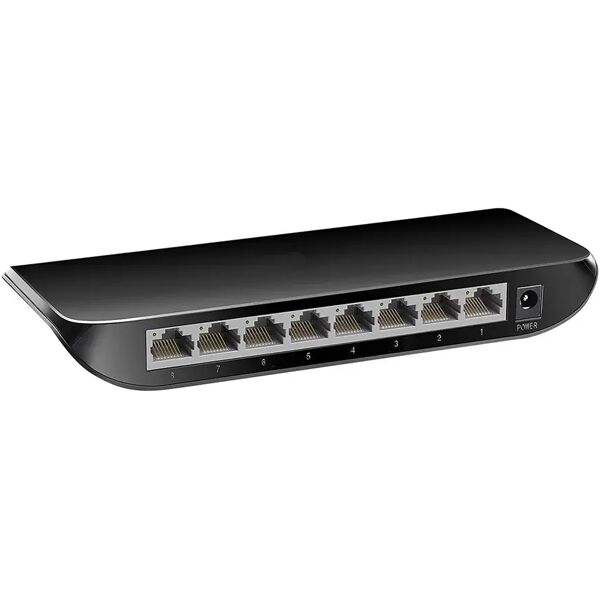 proxe switch 8 porte lan gigabit con alimentatore esterno