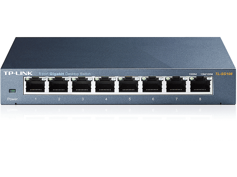 TP-Link SWITCH  GIGABIT 8 PORTE TL-SG108S