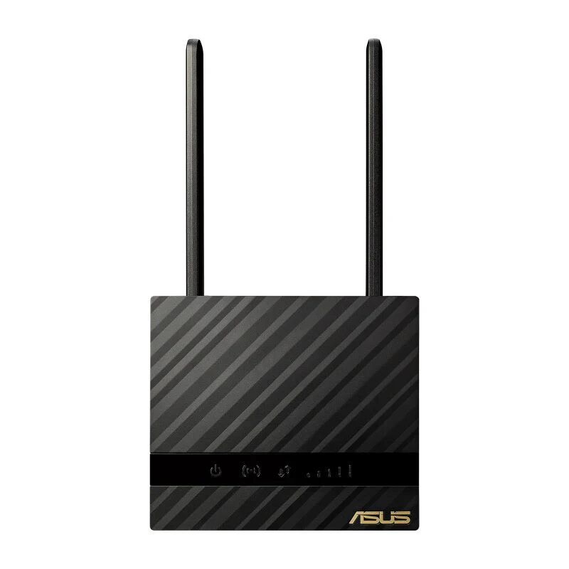 Asus 4G-N16 router wireless Gigabit Ethernet Banda singola (2.4 GHz) Nero