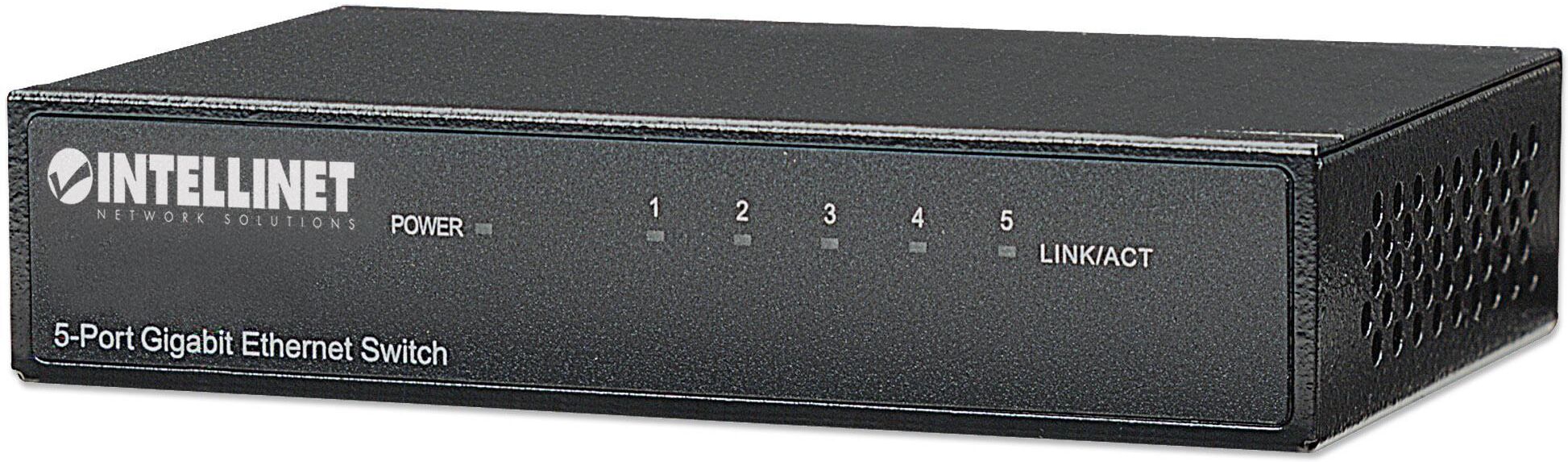 Intellinet Ethernet Switch Gigabit con 5 porte Desktop