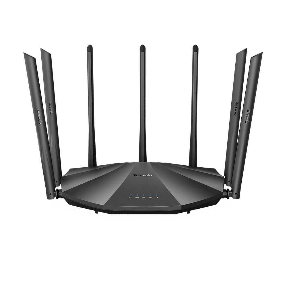 Tenda Dual-Band Gigabit WiFi Router 7 Antenne 2033 Mbps, AC23