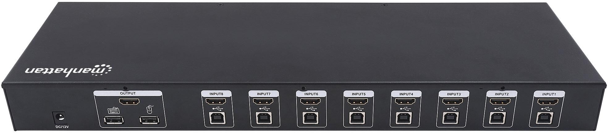 Manhattan HDMI KVM Switch 8 porte