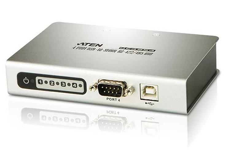 Aten Hub da USB a Seriale RS-422/485 a 4 porte, UC4854