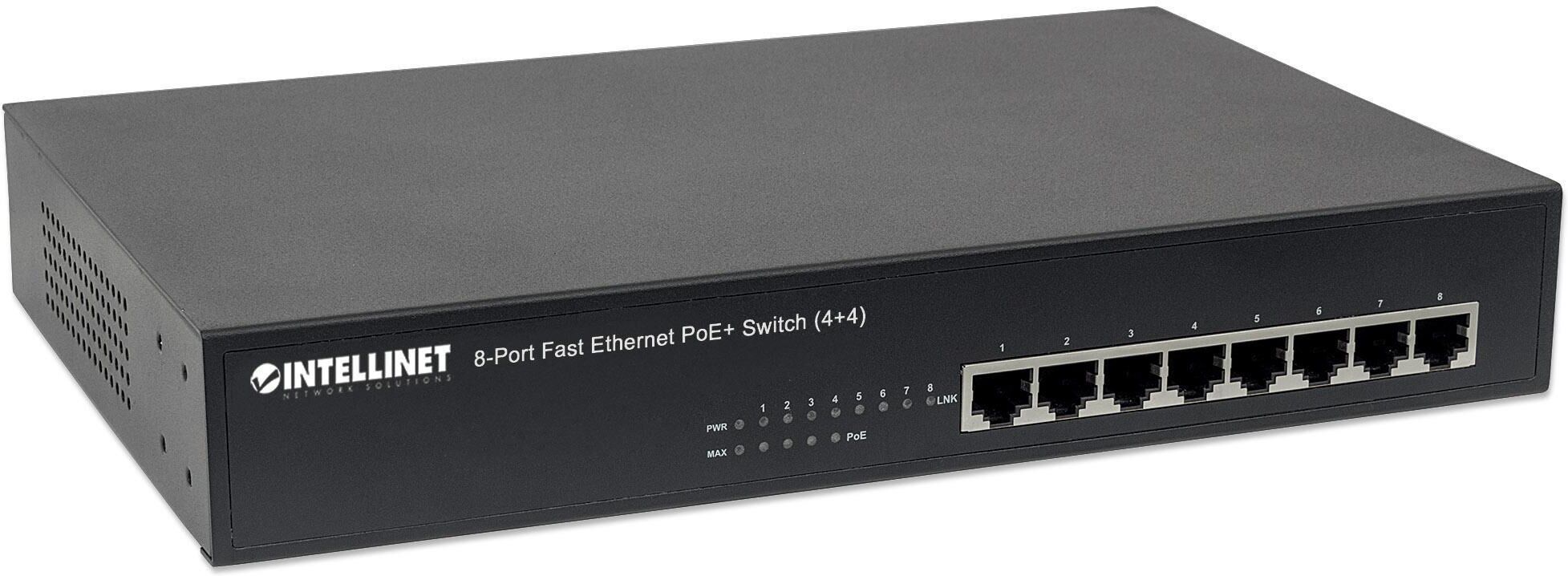 Intellinet Switch PoE+ 8 Porte (4+4) Desktop/Rack