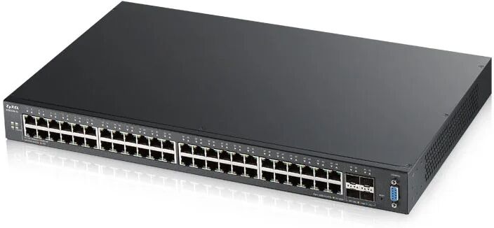 Zyxel Switch di rete  XGS2210-52 Gestito L2 Gigabit Ethernet (10/100/1000) 1U Nero [XGS2210-52-EU0101F]