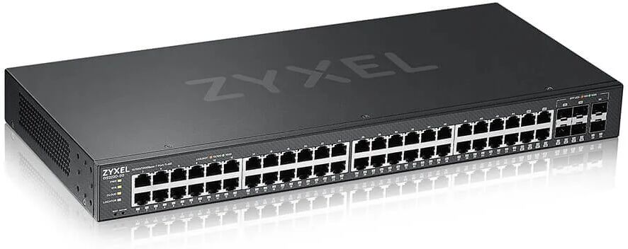 Zyxel GS2220-50-EU0101F switch di rete Gestito L2 Gigabit Ethernet (10/100/1000) Nero [GS2220-50-EU0101F]