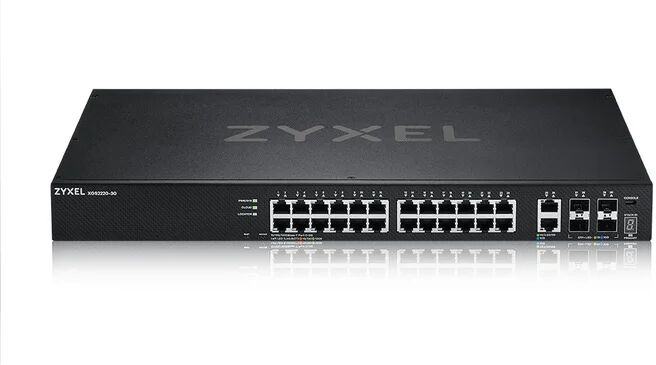 Zyxel Switch di rete  XGS2220-30 Gestito L3 Gigabit Ethernet (10/100/1000) Nero [XGS2220-30-EU0101F]