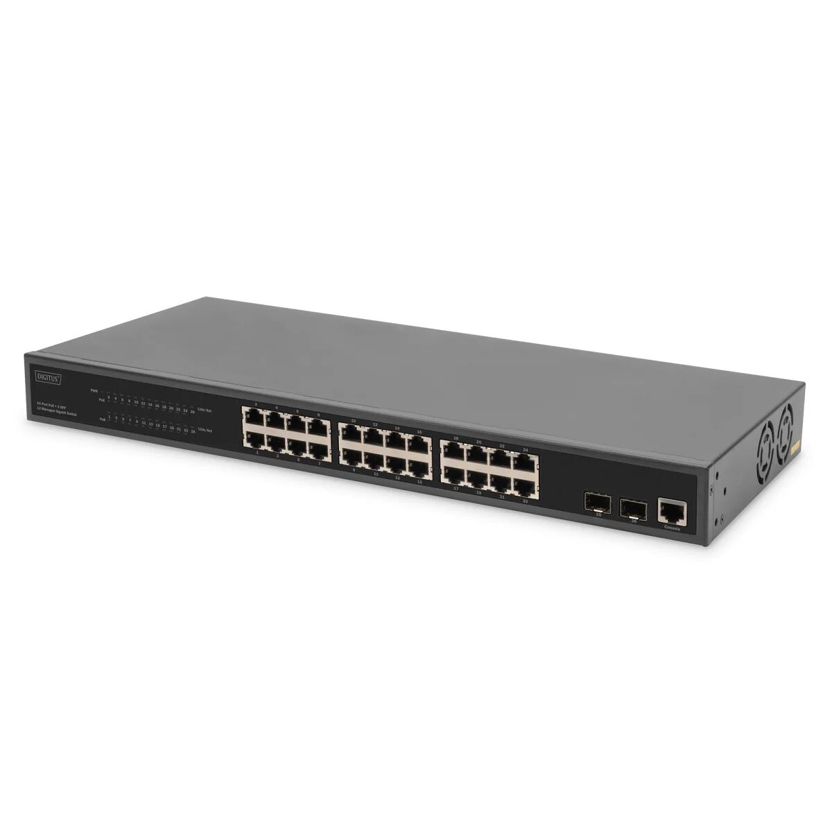 Digitus Switch di rete  Gigabit Ethernet PoE gestito L2 24 porte [DN-95359]