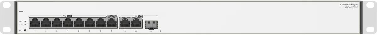 Huawei Switch di rete  S380-H8T3ST Gigabit Ethernet (10/100/1000) 1U Grigio [98012181]