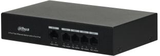 DAHUA PFS3005-4ET-36.Switch unmanaged POE 4 porte 10/100Mbps+1Mbps Uplink